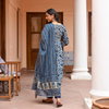 Navyblue Colour Rayon With Printed Kurti With Pant Dupatta Online Wholesale Aaradhna 2040
